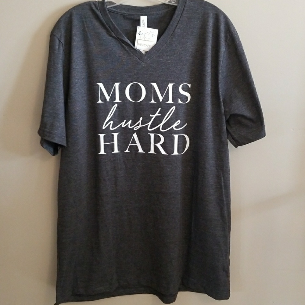 Mom's Hustle Hard tee